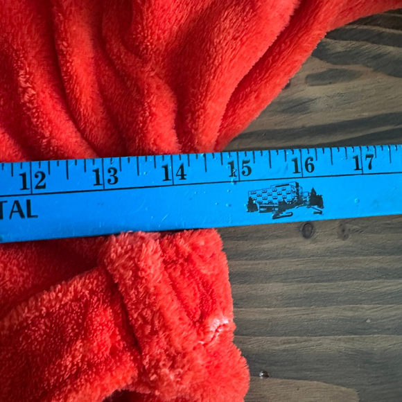 Disney Girls Turning Red Red Panda Hooded Robe Fleece Size 5/6 Plush - Picture 7 of 7